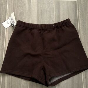 TNA perfect high rise sweatshorts